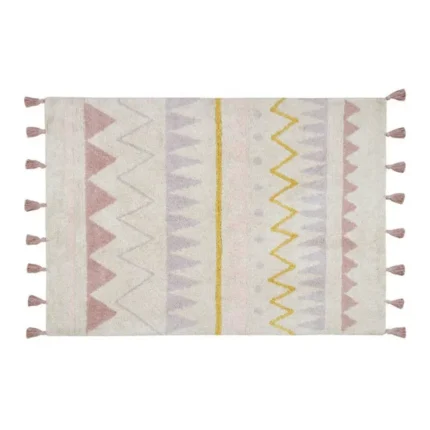 Athr Modern Pastel Tribal Rug – Whimsical Elegance