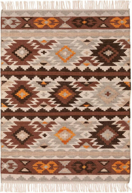 Athr Bohemian Geometric Rug – Earthy Elegance