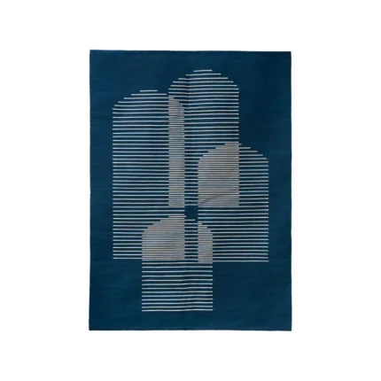Athr Modern Abstract Line Rug – Minimalist Elegance